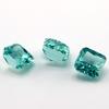 9A Ice Flower Cheyba Green Synthetic Gemstone Loose Stone for DIY Inlay Ring or Pendant.