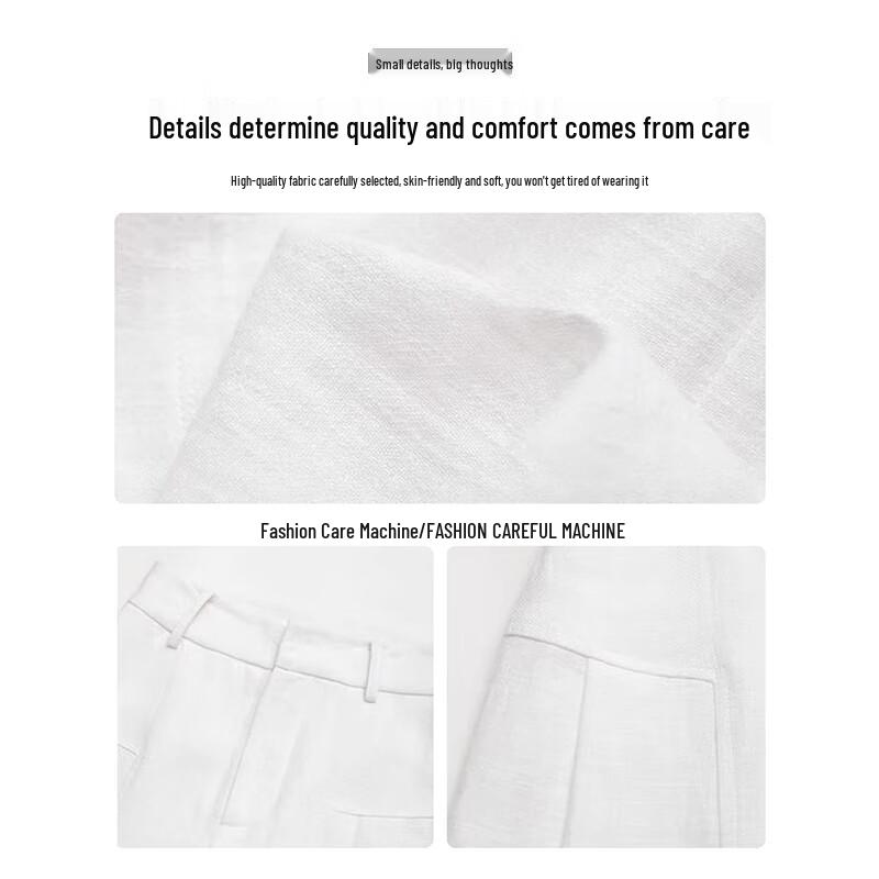 MJ STYLE Women's High-Waist Wide-Leg Casual Pants