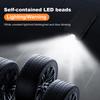 150PSI Electric Car Air Compressor Intelligent Digital Display Cordless Tire Pump 1500mAh for Car Motorcycle Bike Tire Boat Ball
