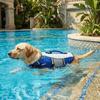 Reflective Dog Life Jacket Breathable Pet Life Preserver Dog Surfing Clothes  Outdoor Beach