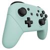 eXtremeRate Handle for Switch Pro DIY Replacement Grip Housing Case Cover for Switch Pro Controller Light Cyan Faceplate/Backplate Controller, -