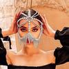 Belly Dance for Rhinestone for Head Chain Crystal Tassel Pendant Mask Chain Novelty Hair Styling Tool for Masquerade Cos
