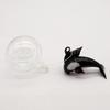 Custom Handmade Floating Glass Killer Whale Mini Figurine Aquarium Decoration Pendant Accessories Art Marine Animal Orcas Statue