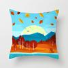 Ins Homewares Dusk Trees Sofa Car Pillow Cover Office Cushion Cover