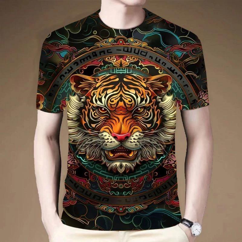 

Футболка Lin Tiger Muay Thai для кикбоксинга с 3D-принтом, винтажная тренировочная, защита от ультрафиолета, быстросохнущая, для мужчин и женщин, унисекс, с коротким рукавом, с круглым вырезом, смешанные боевые искусства MMA 6XL