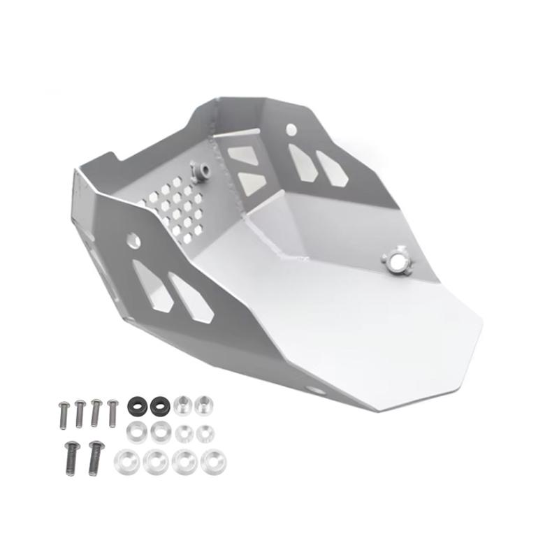 MT450 Аксессуары для мотоцикла Защита картера Защитная крышка рамы Для CFMOTO CF450MT 450MT 450 MT mt450 2024 2025 серебряный
