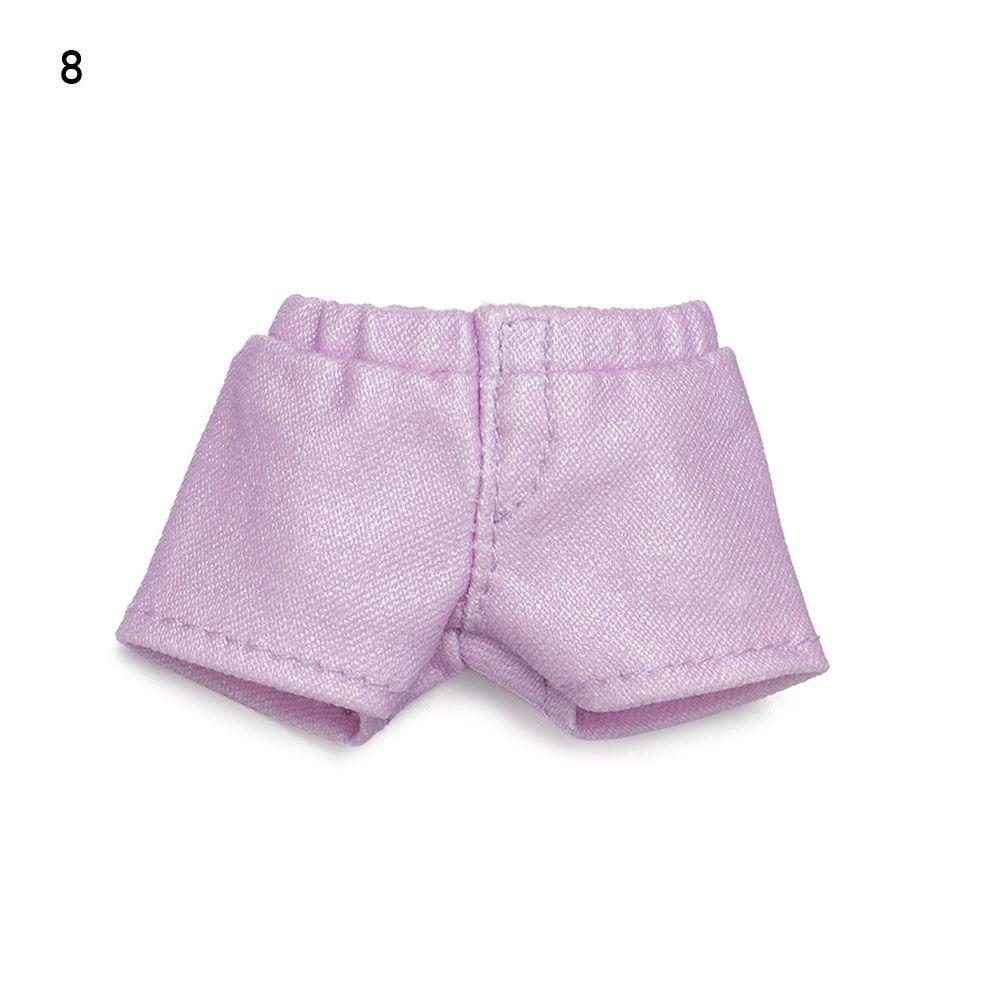 Handmade PU Leather 20 Styles Bottom Pants Elastic Shorts Dolls Accessories Doll Clothes