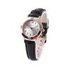 Women's Watch Girls Women's Fashion Popular Cute Leather Band Luminous Quartz Watch Stylish (Black)