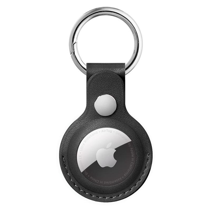 Apple AirTag 2nd Gen Leather Protective Keychain & Pet Collar Case
