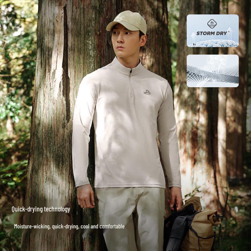 Pelliot Unisex Outdoor Quick-Dry Long Sleeve T-Shirt
