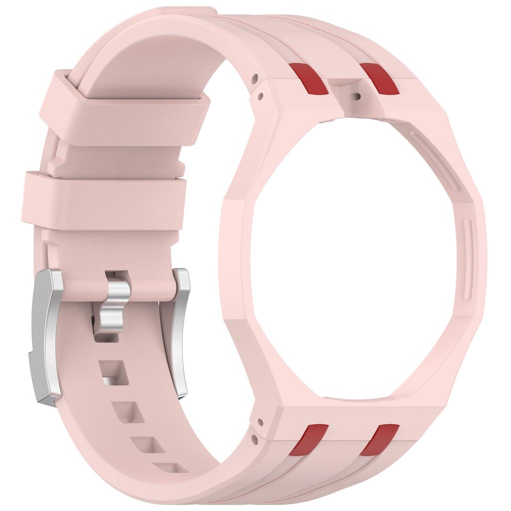 Рамка корпусу ПК+Силіконовий ремінець Для Swatch x AP Royal Pop Кишеньковий Модифікаційний комплект Змінник на 2 в 1 Інтегрований Браслет Наручний годинник