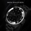 SUNKTA New Luxury Men Quartz Watches Original Diving Series Colorful bezel Waterproof Watch Date Trendy Men Watch Reloj Hombre