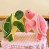 Simulation big sea turtle plush toy office sleeping pillow seat cushion home ornament turtle gift