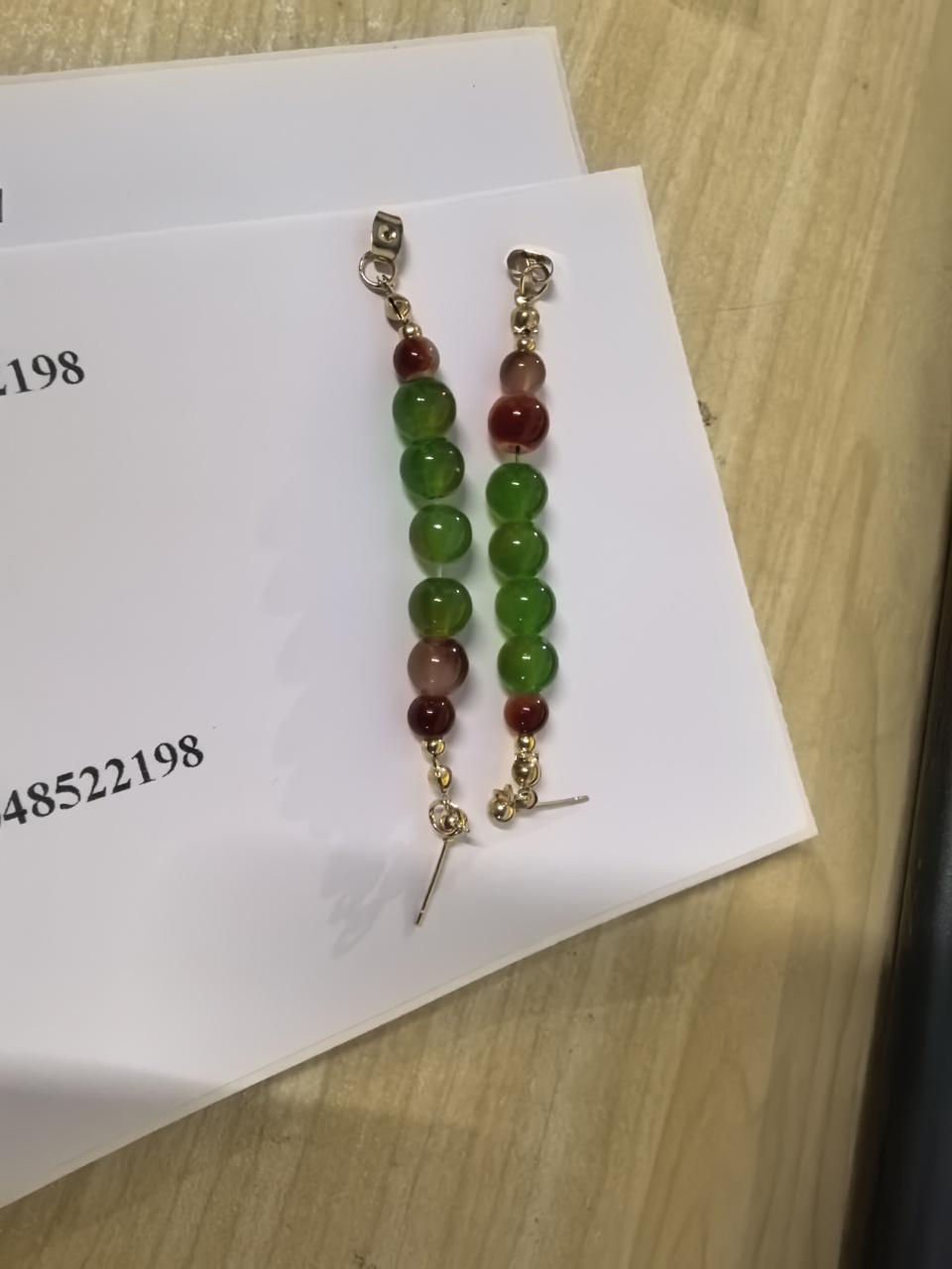 Женские серьги, Модные асимметричные серьги One Size