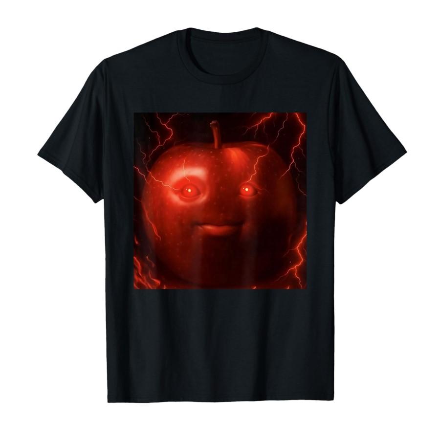 Silly ai NICHE Evil Apple gen Z mee brainrot Fruit Women s Wear shirt S