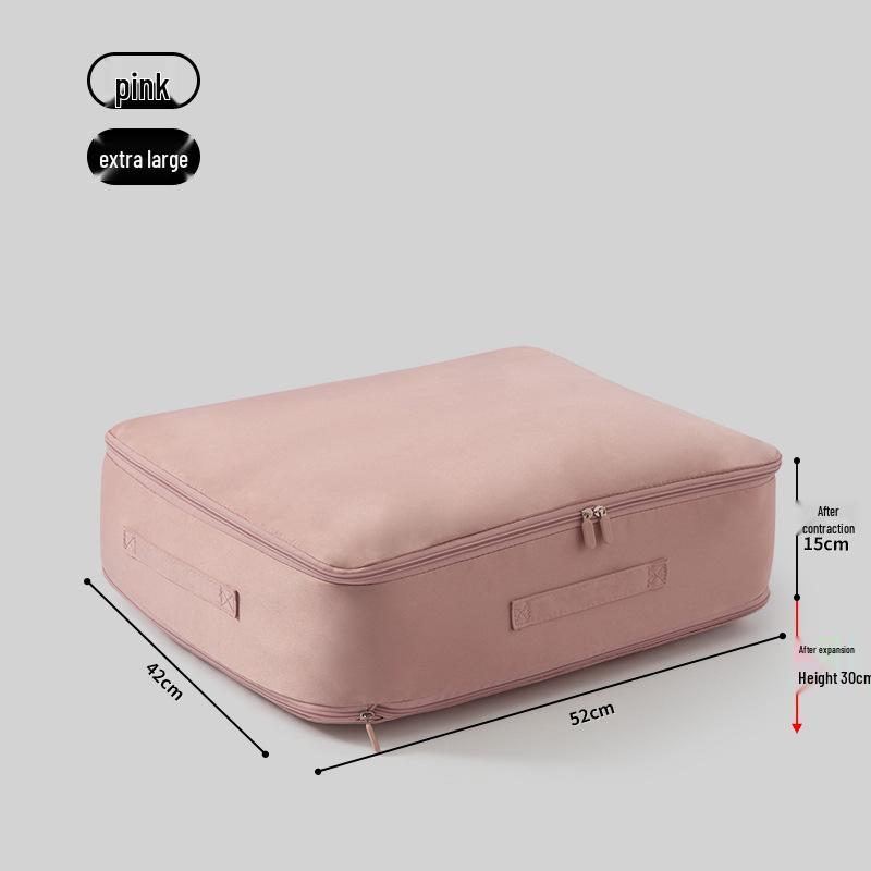 Daunenjacke & Steppdecke Kompressions-Aufbewahrungstasche - Feuchtigkeitsbeständiger Organizer für Kleiderschrank