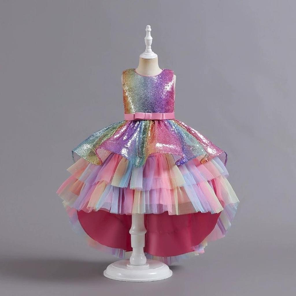 Vestido de Princesa para Meninas para Apresentação