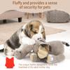 Custom Cartoon Elephant Plush Squeaky Dog Toy Interactive Puppy Toy For Pet Heartbeat Toys Perfect For Holiday Gifts
