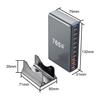 765W GaN 10-Port Fast Charger USB C Dual 140W PD3.1 Fast Charging Station for iPhone 16 Samsung MacBook Laptop Wall Charger