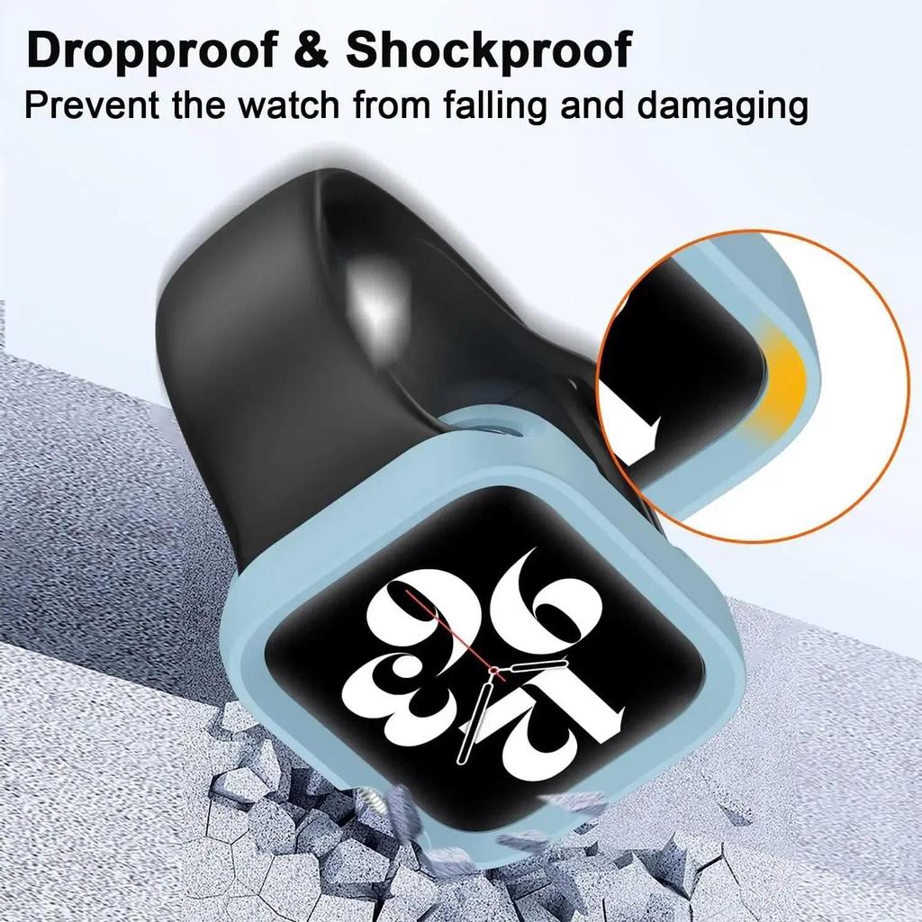 Candy Soft Silicone Case for Apple Watch Cover 11 10 9 8 7 6 5 4 SE 3 Protective Iwatch Ultra 3 49mm Series 45 41 44 46mm Bumper