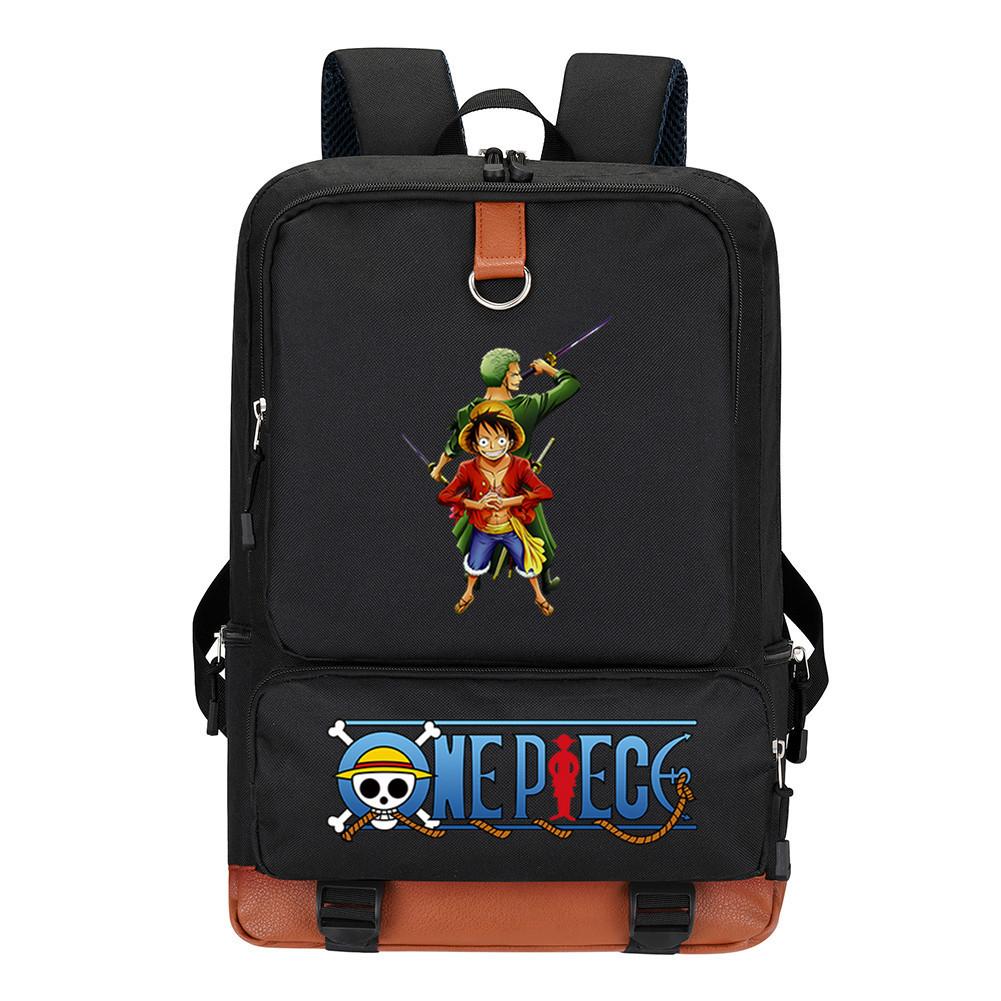 Popular Animation Peripheral Backpack Computer Bag Junior High School Students Personality Large Capacity Schoolbag