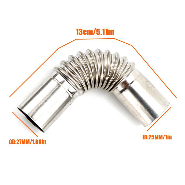 24mm 25mm 25mm&26mm Exhaust Pipe Tube Elbow Connector For Diesel Heater Car Camper Caravan Truck