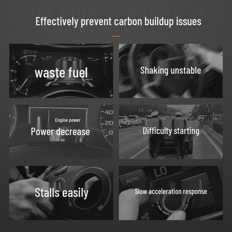 Concentrated Gasoline Additive: Cleans Carbon Deposits & Boosts Power