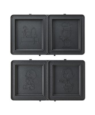 BRUNO PEANUTS Grill Sandwich Maker Double Hot Sandwich Plate (Other, No Size) BOE092-SAND