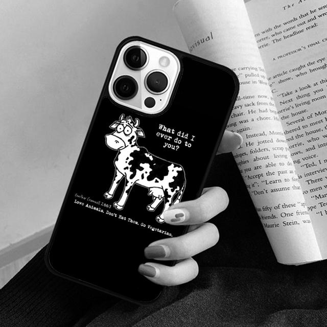 Go Vegan Food Vegetarians VEGGIE Phone Case Cover for IPhone 18 17 Air 16 15 14 13 11 12 Pro Max Plus Fundas Coque