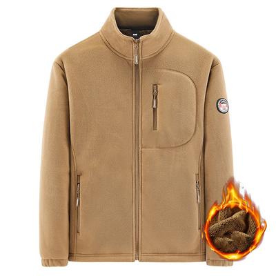 Herren Fleecejacke Warme Freizeitjacke Polar Fleece Herbst Winter Jacken Herren Stehkragen