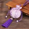 Dragon Pattern Plum Blossom Embroidered Scented Sachet Pendant