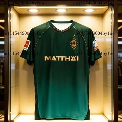 2026 Werder Bremen Seizoen Shirt Trendy Sport T-shirt Gorpcore voor Mannen en Vrouwen Herdenkingseditie voor Fans Familie Kinder T-shirts