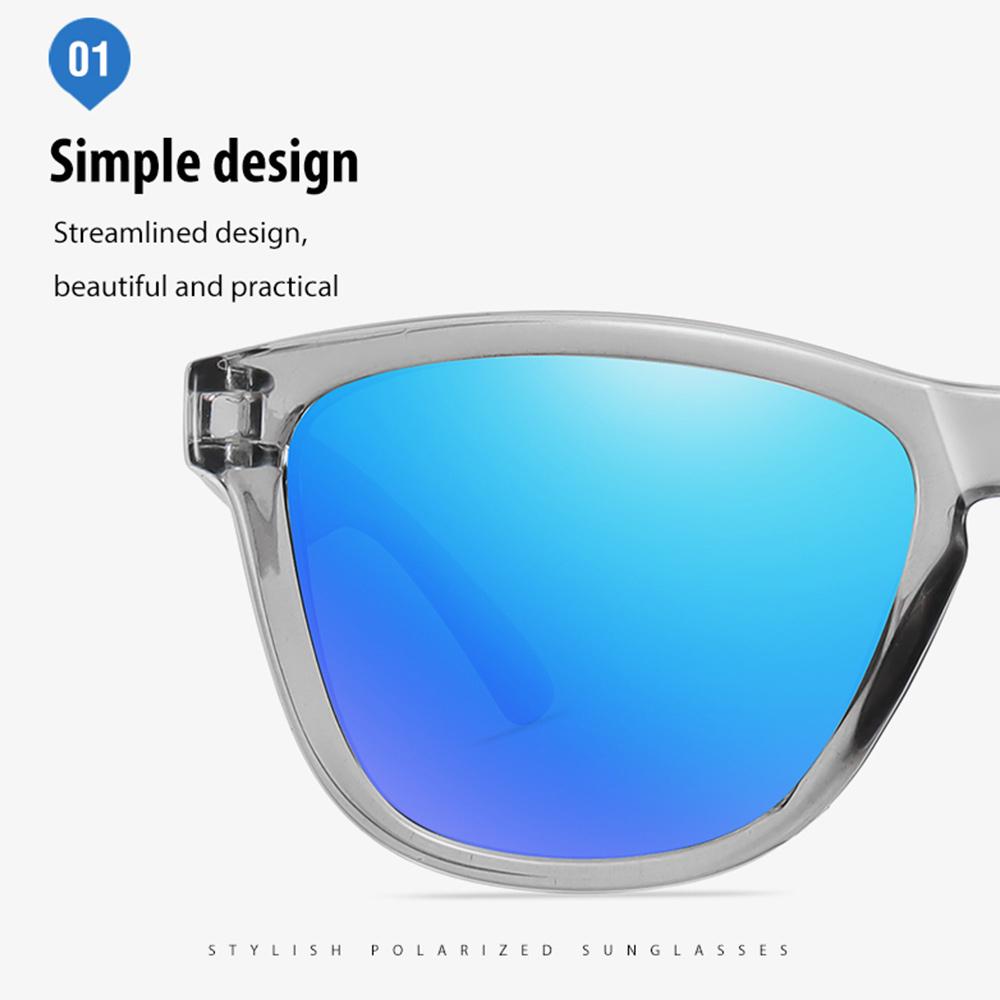 Retro Classic UV400 Protection Polarized Sunglasses Mirrored Sun Glasses Fishing Driving