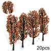 Railway Model Trees Railroad Layout Scale Diorama Landscape Decoration