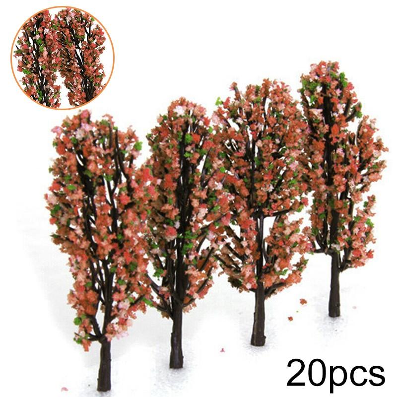 Railway Model Trees Railroad Layout Scale Diorama Landscape Decoration