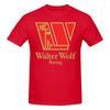 Walter Wolf Racing Hong Kong Stil T-Shirt Künstlerischer Junge Faules Gefühl T-Shirt