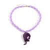 Exaggerated summer natural ocean vacation style lobster pendant necklace fashionable multi-color women's collarbone chain