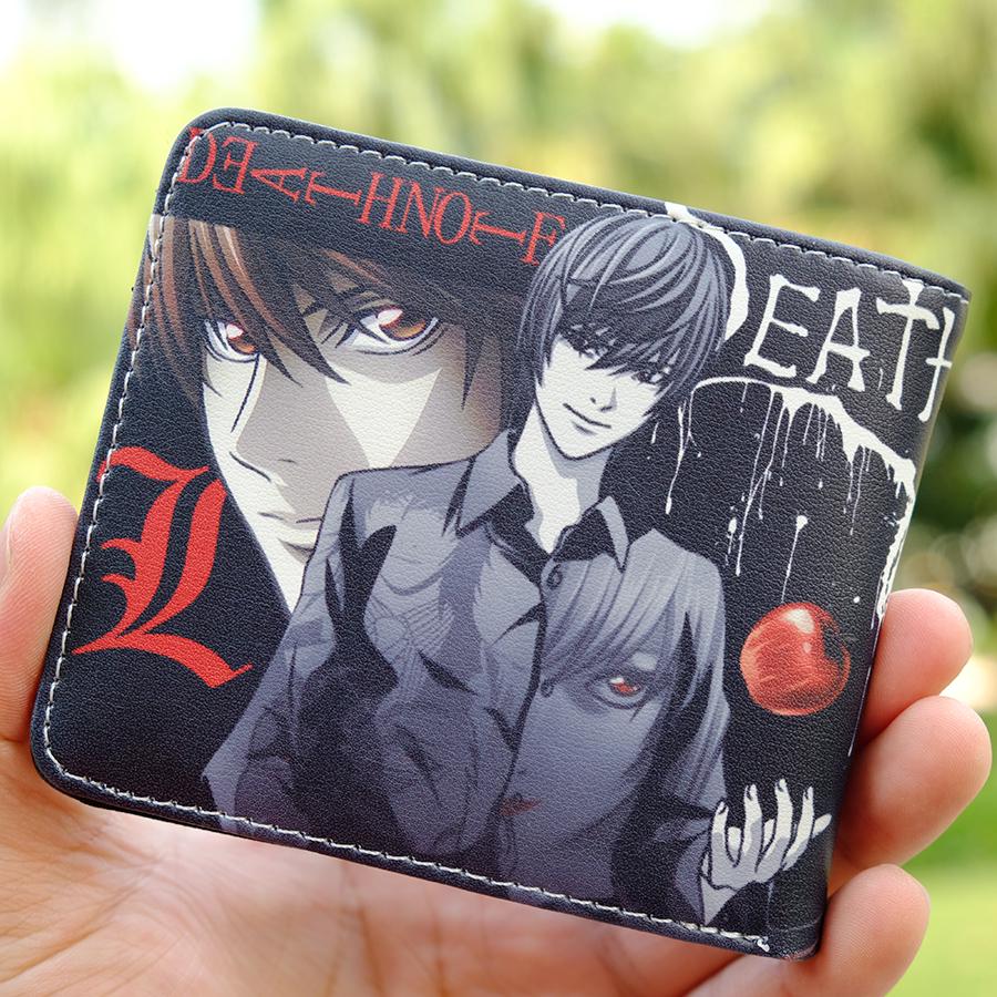 Anime DEATH NOTE L Coin PU Leather Wallet Cool