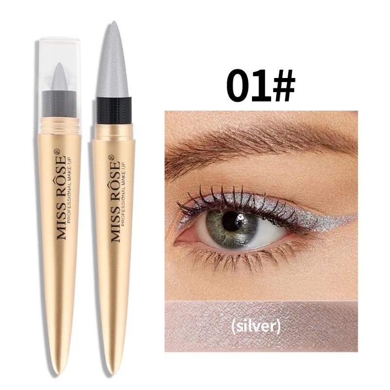 Cool Black Intense Eyeliner Color Eyeliner Waterproof Long-Lasting Makeup Holding Non-Smudge Eyeliner Pencil