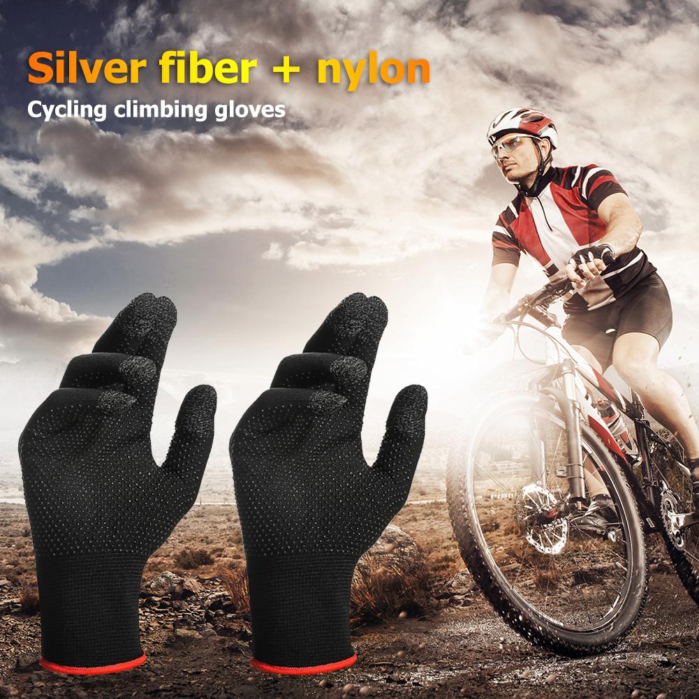 1-10 Paar Unisex Anti-Rutsch Touchscreen-Handschuhe Atmungsaktiv Schweißableitend Gestrickte Thermohandschuhe Motorradhandschuhe Sport Vollfinger