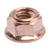 11620643110 1201420072 11621711954 N90085001 25306002589 12Pcs M8x1.25mm Car Universal Copper Plated Exhaust Manifold Lock Nut