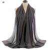 Good Stitching Muslim Chiffon Hijabs for Women Solid Chiffon Shawl Scarf Head Wraps Foulard Femme Hijab Scarves Muslim Turban
