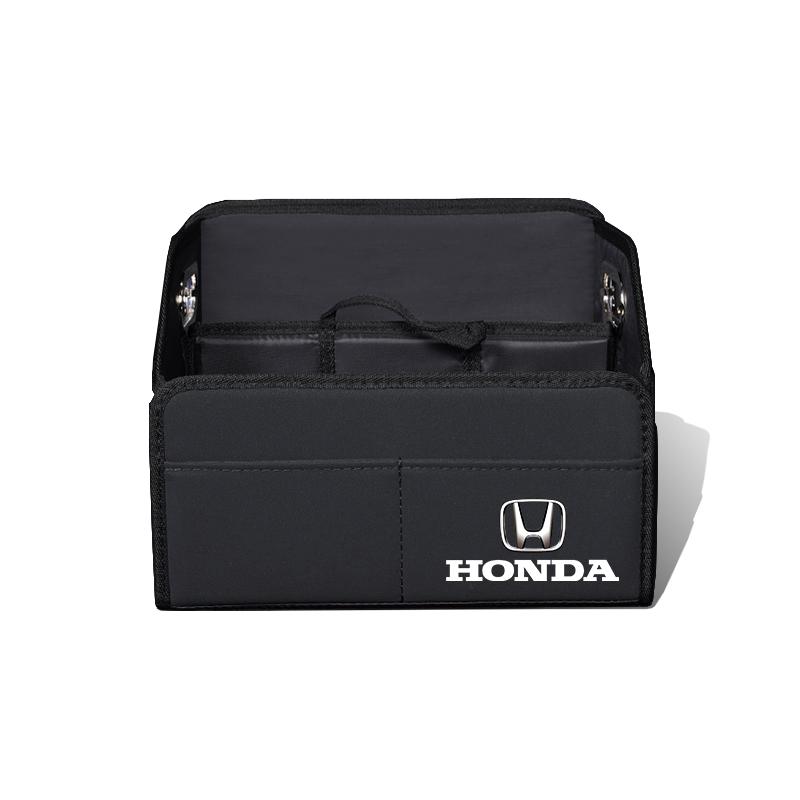 Leather Car Storage Box Trunk Folding Organized Case For Honda Civic Fit Jazz Accord Pilot CRV Odyssey Passport City Shuttle HRV