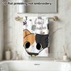 Multi-Cat Pattern Soft Absorbent Towel, Cute Kitty Quick Dry Shower Towel