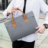 New Fashion Laptop Bag Business 15.6 Laptop Bag Thin and Simple Men's Briefcase