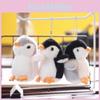 Cute Soft Plush Penguin Keychain Miniature Stuffed Animal Bag Decoration