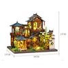 DIY Big Doll House Wooden Miniature Furniture Dollhouse Handmade Case Model Assembly Toys for Children Girls Birthday Gifts 2014