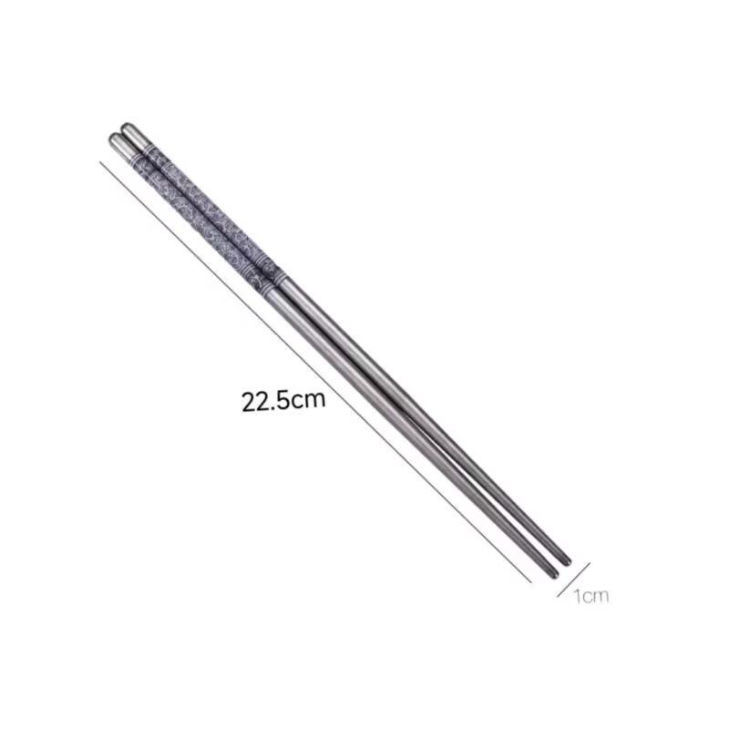 

Ru Han Stainless Steel Threaded Chopsticks