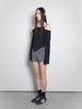 Visus Fold Over Shorts_Charcoal