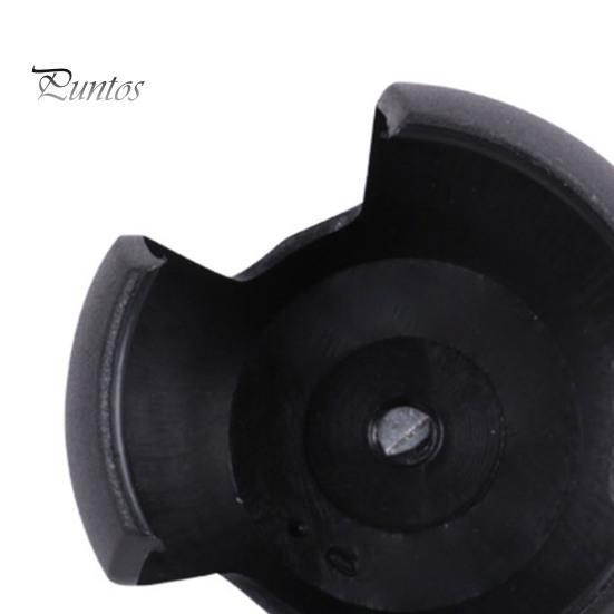 1/6 Pcs Golf Ball Retriever 3-Prong Golf Ball Pick Up Grabber for End of Putter Plastic Black Saver Claw Sucker Tool for Putter Grip